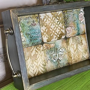 Трафарет - Калейдоскоп - Фотография интерьере 6