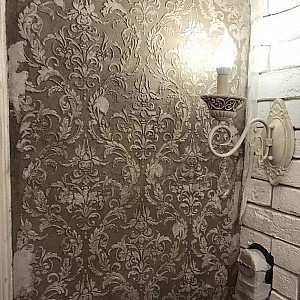 Трафарет - Лиана - Фотография интерьере 2