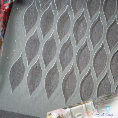 Трафарет - Острые овалы