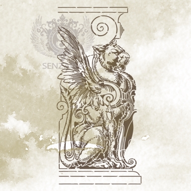 Трафарет - Грифон