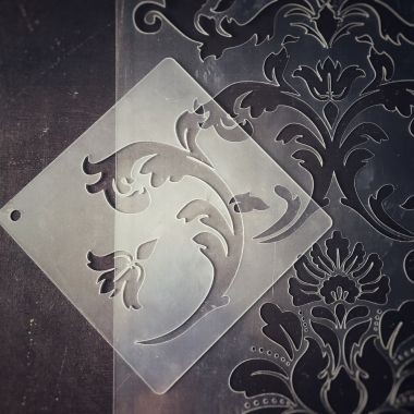 Трафарет - Аврора вензель