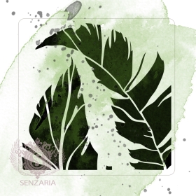 Трафарет - Ботаника мини